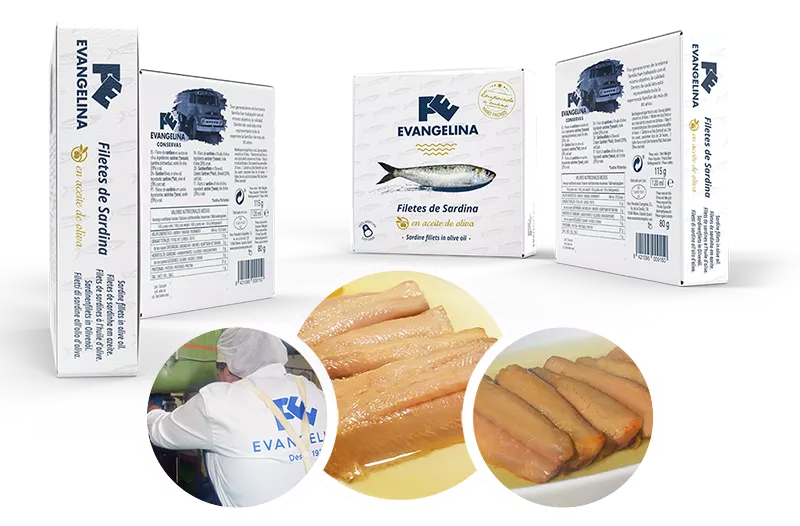 Filetes de Sardina
