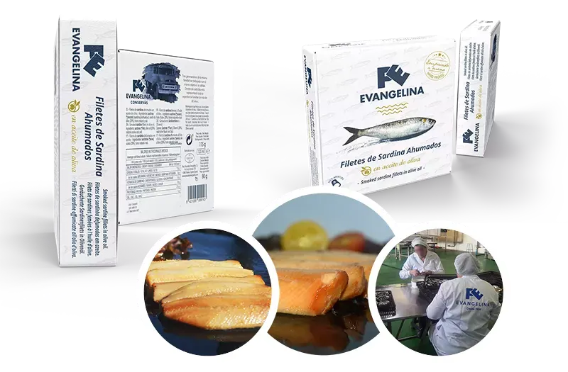 Filetes de Sardina Ahumada